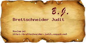 Brettschneider Judit névjegykártya